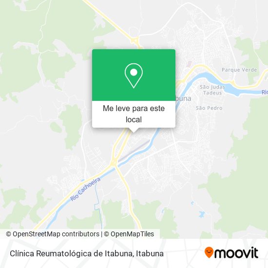 Clínica Reumatológica de Itabuna mapa