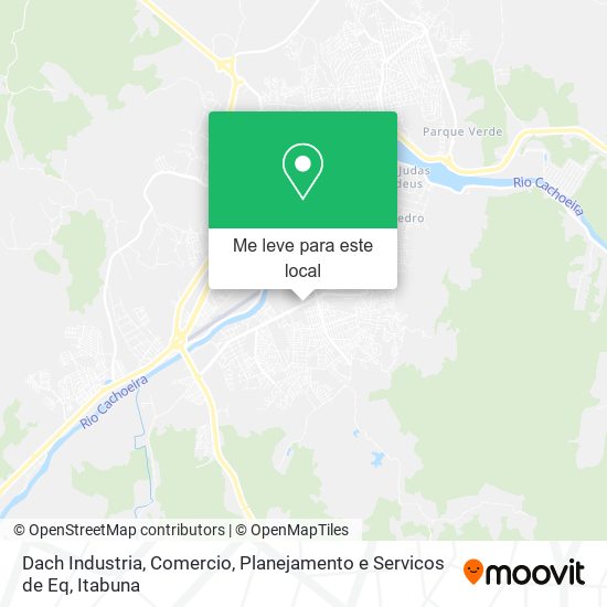Dach Industria, Comercio, Planejamento e Servicos de Eq mapa