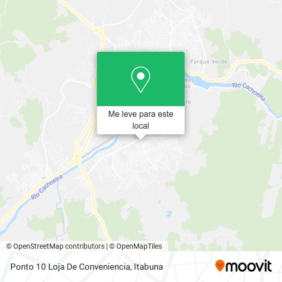 Ponto 10 Loja De Conveniencia mapa