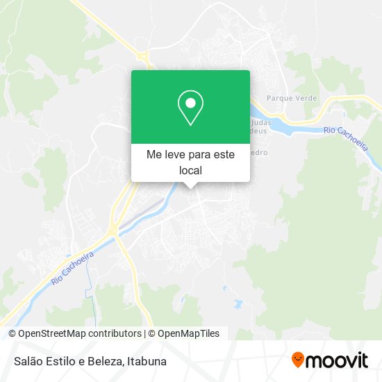 Salão Estilo e Beleza mapa