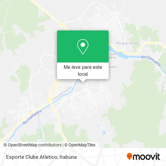 Esporte Clube Atletico mapa