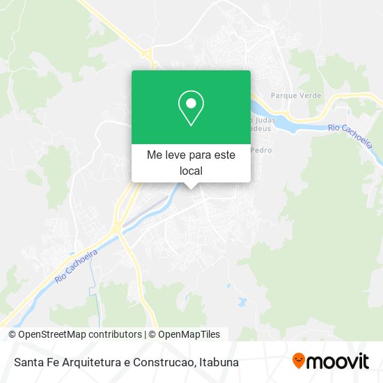 Santa Fe Arquitetura e Construcao mapa