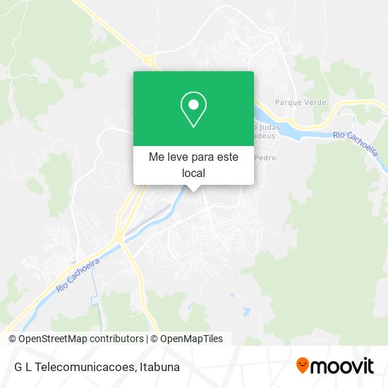 G L Telecomunicacoes mapa