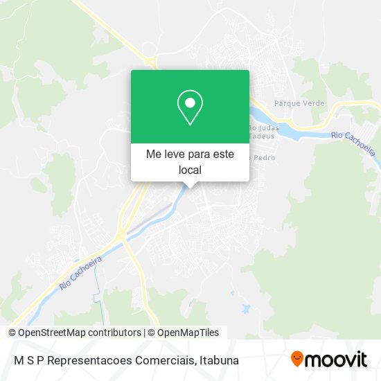 M S P Representacoes Comerciais mapa