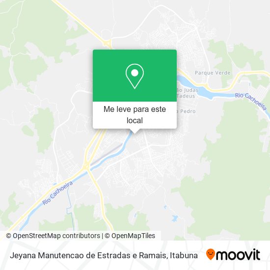 Jeyana Manutencao de Estradas e Ramais mapa