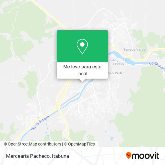Mercearia Pacheco mapa