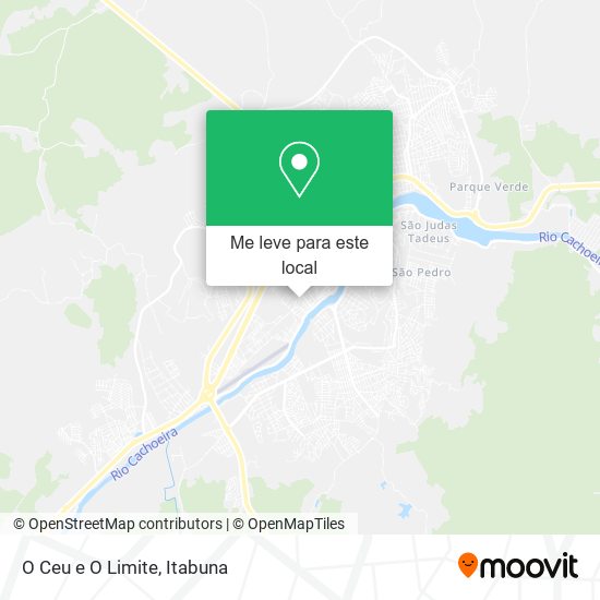 O Ceu e O Limite mapa