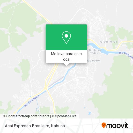 Acai Expresso Brasileiro mapa