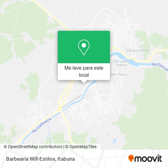 Barbearia Will-Estilos mapa