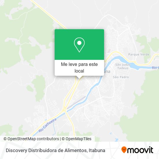 Discovery Distribuidora de Alimentos mapa