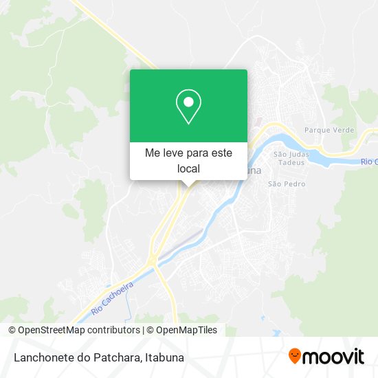 Lanchonete do Patchara mapa