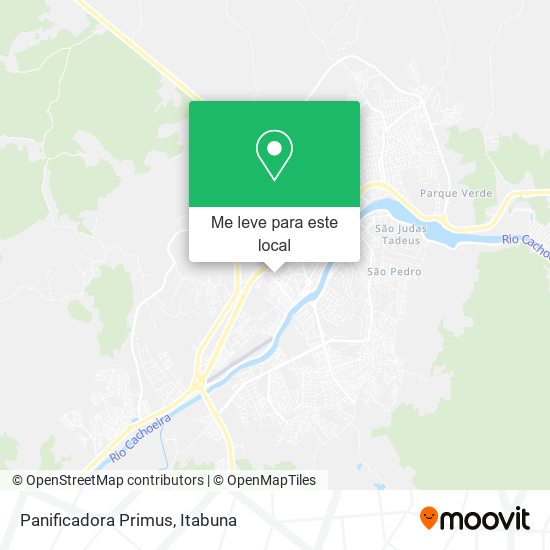 Panificadora Primus mapa