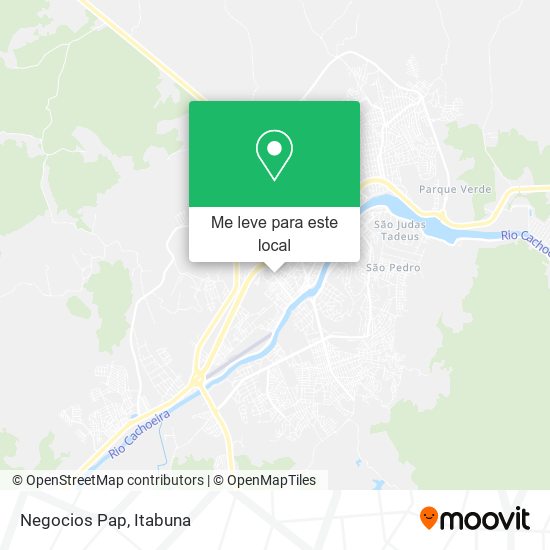 Negocios Pap mapa