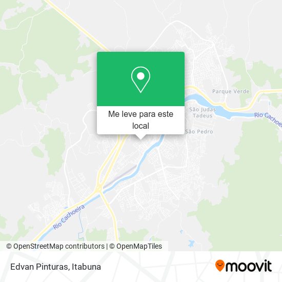 Edvan Pinturas mapa