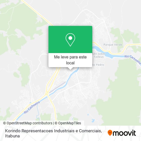 Korindo Representacoes Industriais e Comerciais mapa