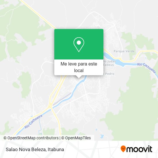 Salao Nova Beleza mapa