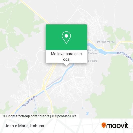 Joao e Maria mapa