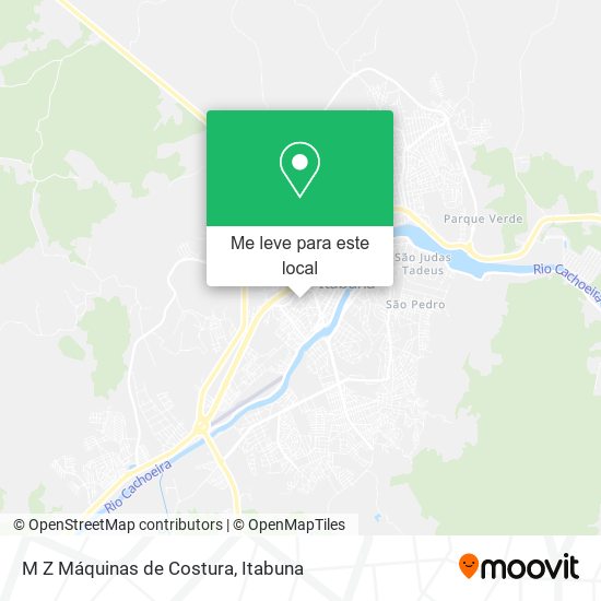 M Z Máquinas de Costura mapa