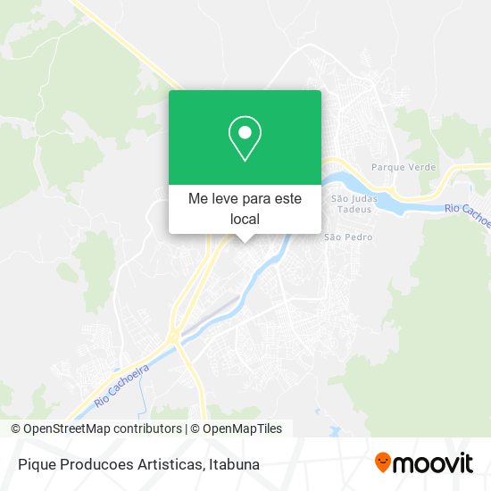 Pique Producoes Artisticas mapa