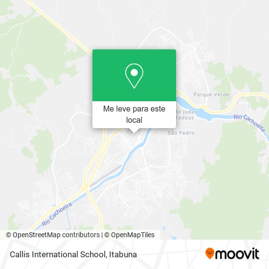 Callis International School mapa