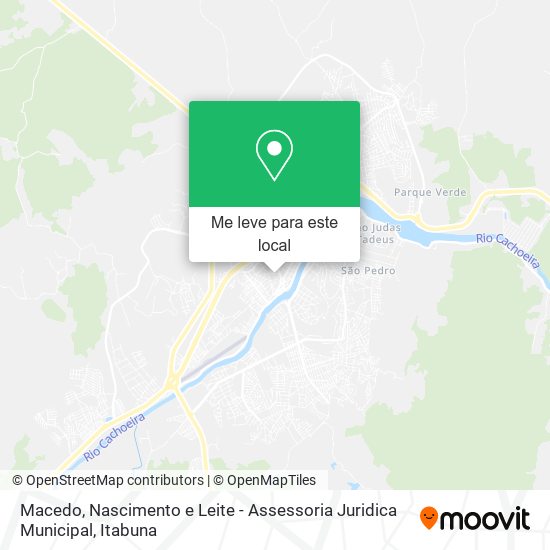 Macedo, Nascimento e Leite - Assessoria Juridica Municipal mapa