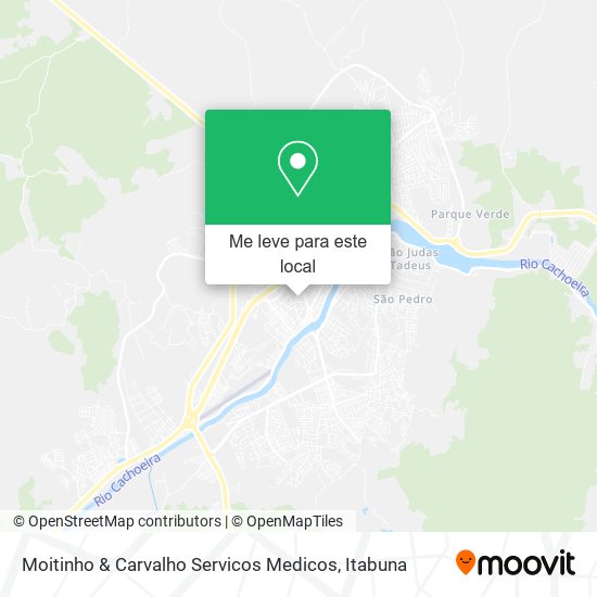 Moitinho & Carvalho Servicos Medicos mapa