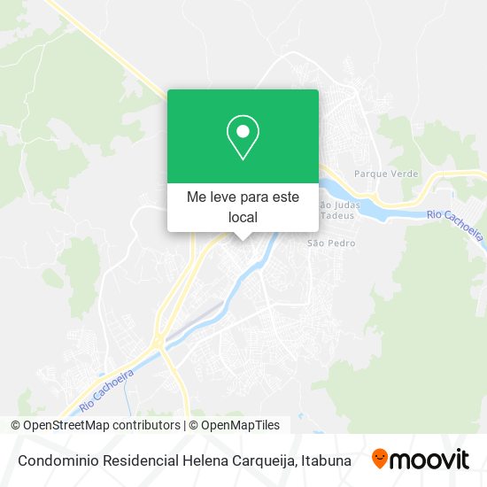 Condominio Residencial Helena Carqueija mapa