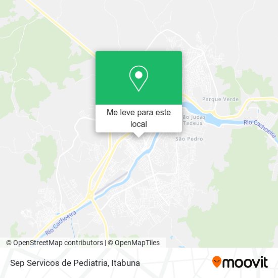 Sep Servicos de Pediatria mapa