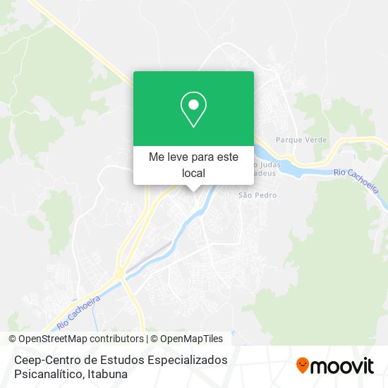 Ceep-Centro de Estudos Especializados Psicanalítico mapa