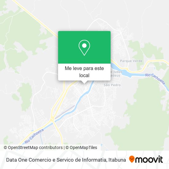 Data One Comercio e Servico de Informatia mapa