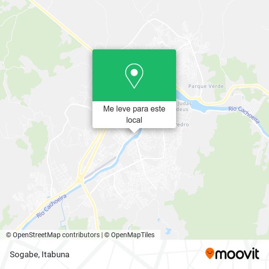 Sogabe mapa