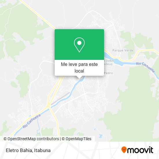 Eletro Bahia mapa