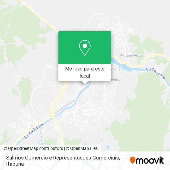 Salmos Comercio e Representacoes Comerciais mapa