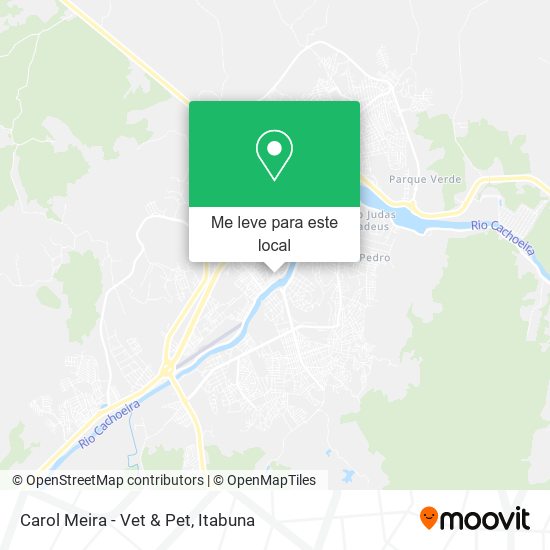 Carol Meira - Vet & Pet mapa