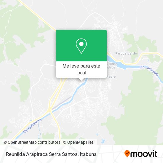 Reunilda Arapiraca Serra Santos mapa