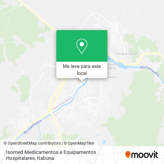 Isomed Medicamentos e Equipamentos Hospitalares mapa