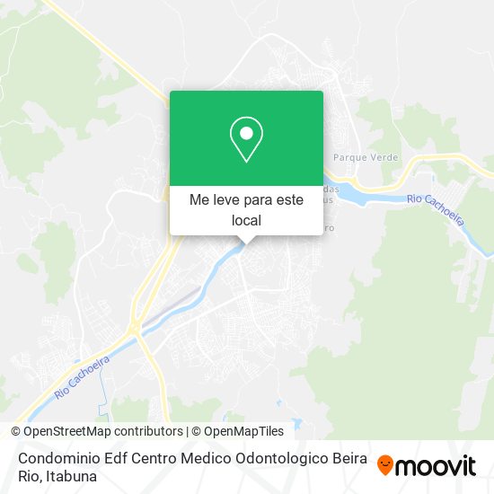 Condominio Edf Centro Medico Odontologico Beira Rio mapa