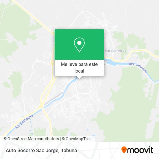 Auto Socorro Sao Jorge mapa