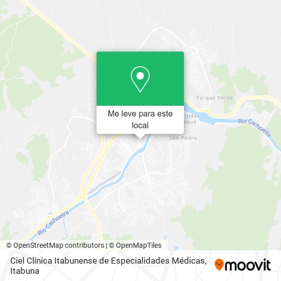 Ciel Clínica Itabunense de Especialidades Médicas mapa