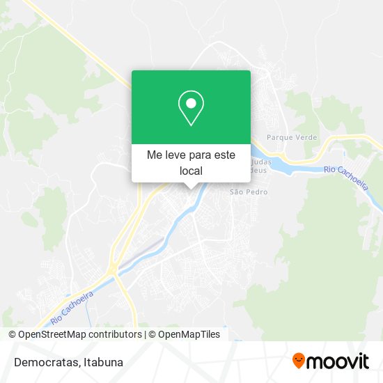 Democratas mapa