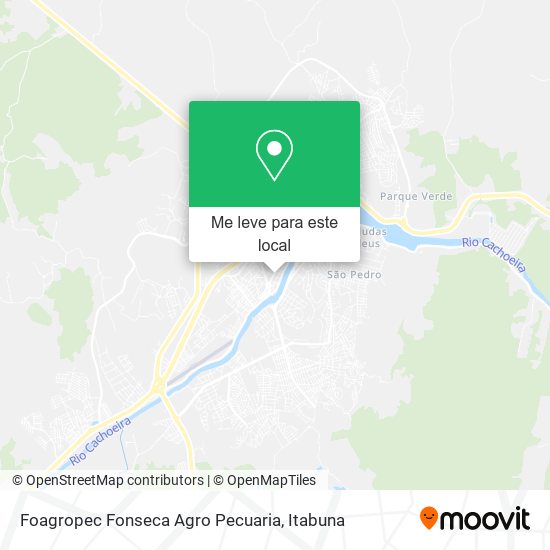 Foagropec Fonseca Agro Pecuaria mapa