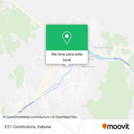 E21 Construtora mapa