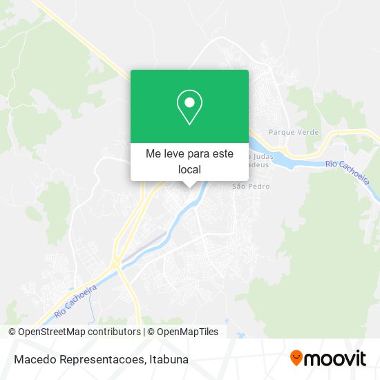 Macedo Representacoes mapa