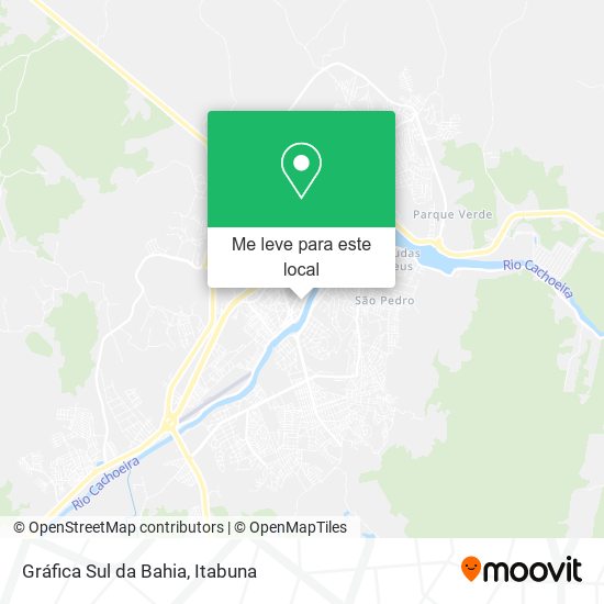 Gráfica Sul da Bahia mapa