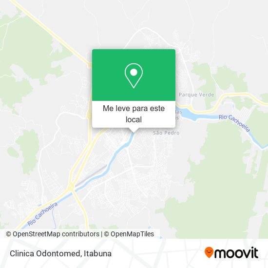 Clinica Odontomed mapa