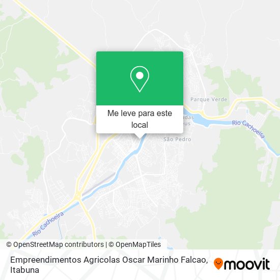 Empreendimentos Agricolas Oscar Marinho Falcao mapa