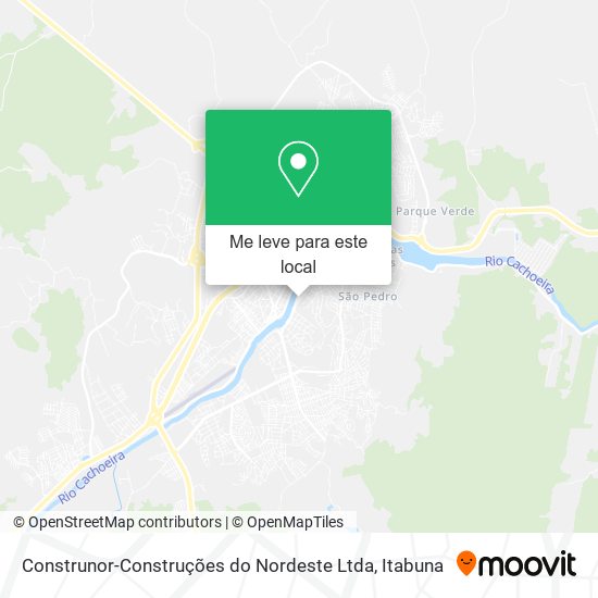 Construnor-Construções do Nordeste Ltda mapa