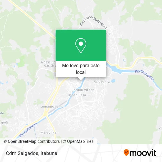 Cdm Salgados mapa
