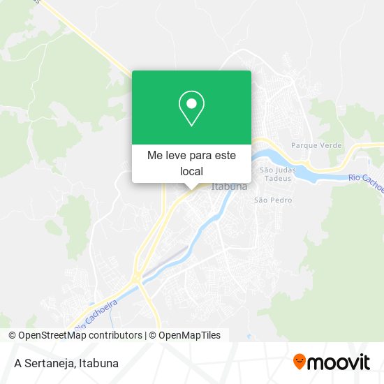 A Sertaneja mapa