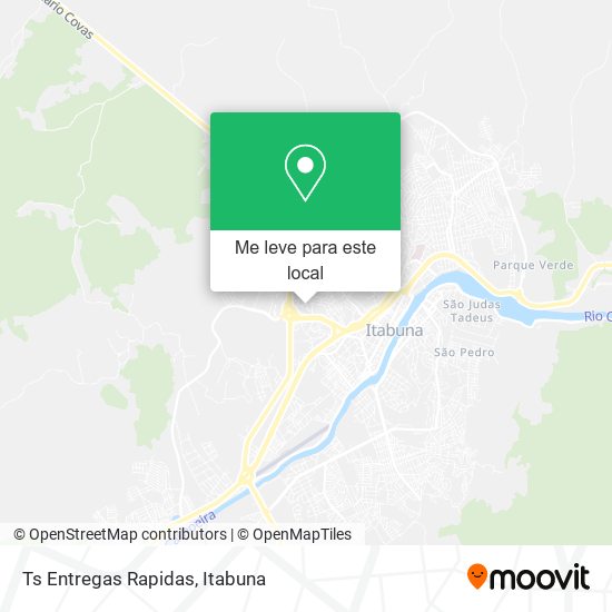 Ts Entregas Rapidas mapa